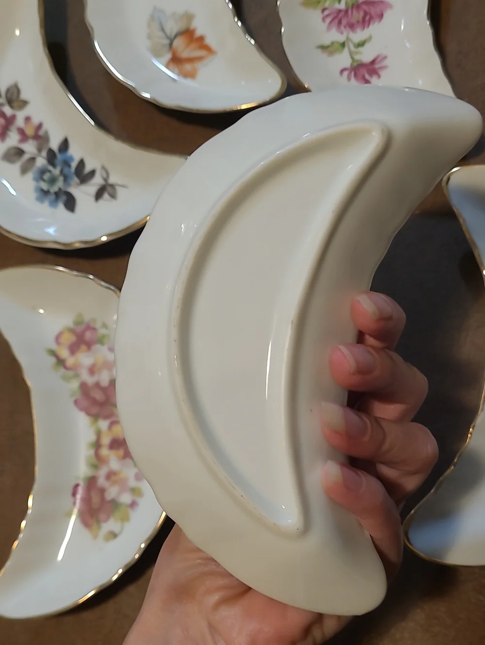 intage Chadwick Tea Salad Appetizer Bone China Plates • Set of 6: Made in Japan